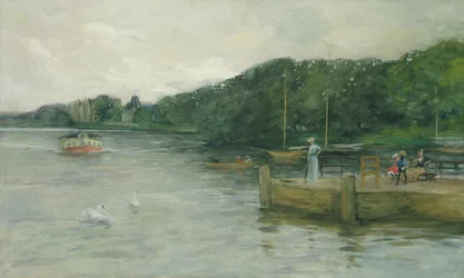 De Alster met de Stoombootsteiger bij Raven Road